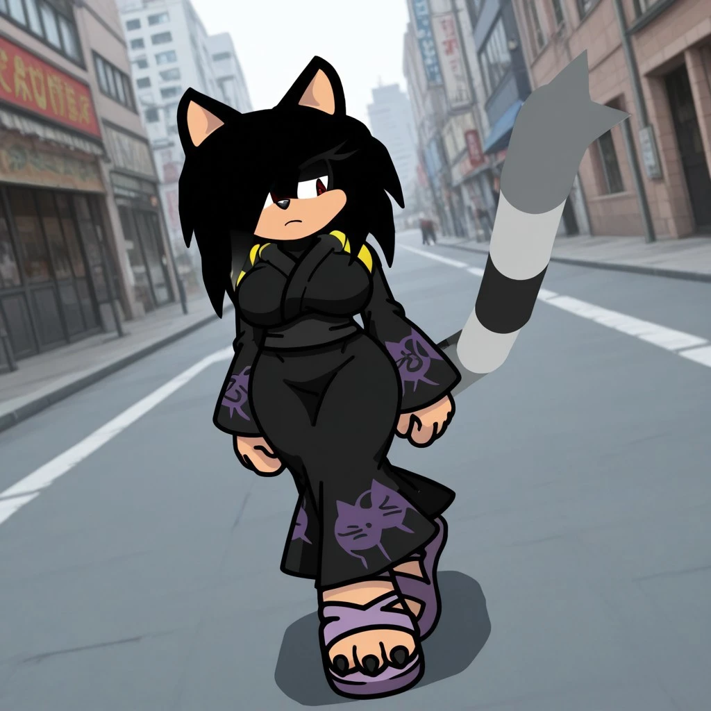 sonic oc - Yami the lemur (character) V1