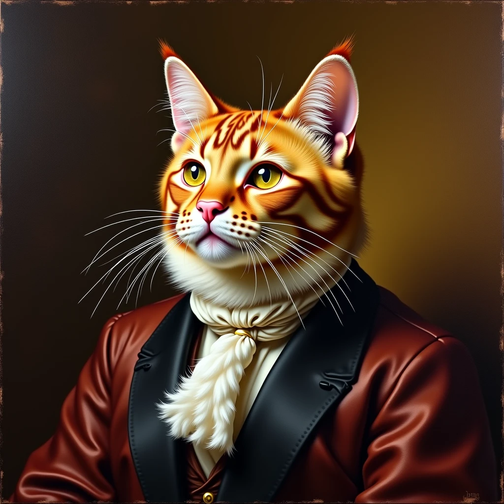 Cat Classical — classical painterly feline portrait LoRA v1.0