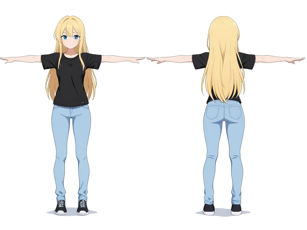T-Pose (multi views) v1.0beta [illustrious]