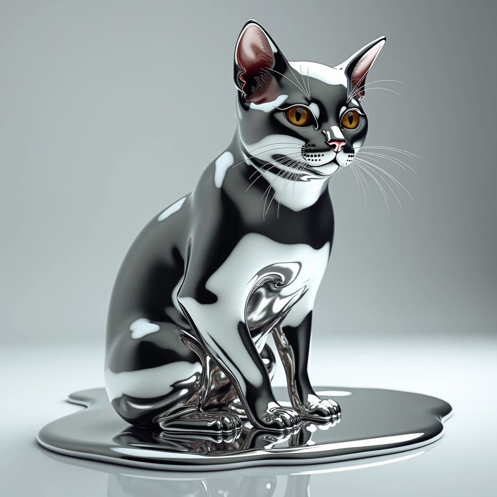 Cat Liquid — fluid feline morphing LoRA v1.0