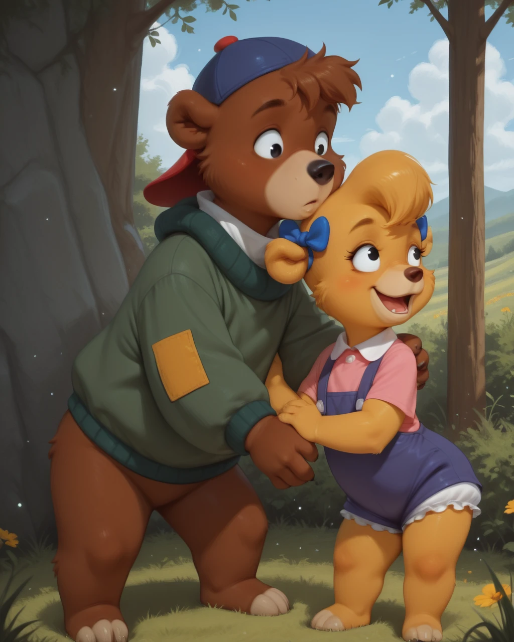 Kit and Molly - ( TaleSpin 1991) MollyKitTaleSpin