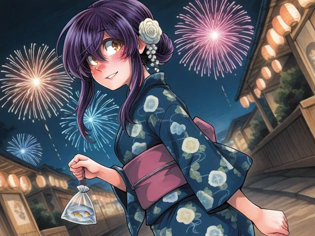 今朝も揺られています なゆ 浴衣 / Nayu (Yukata outfits) from They Are Still Being Shaken This Morning v1