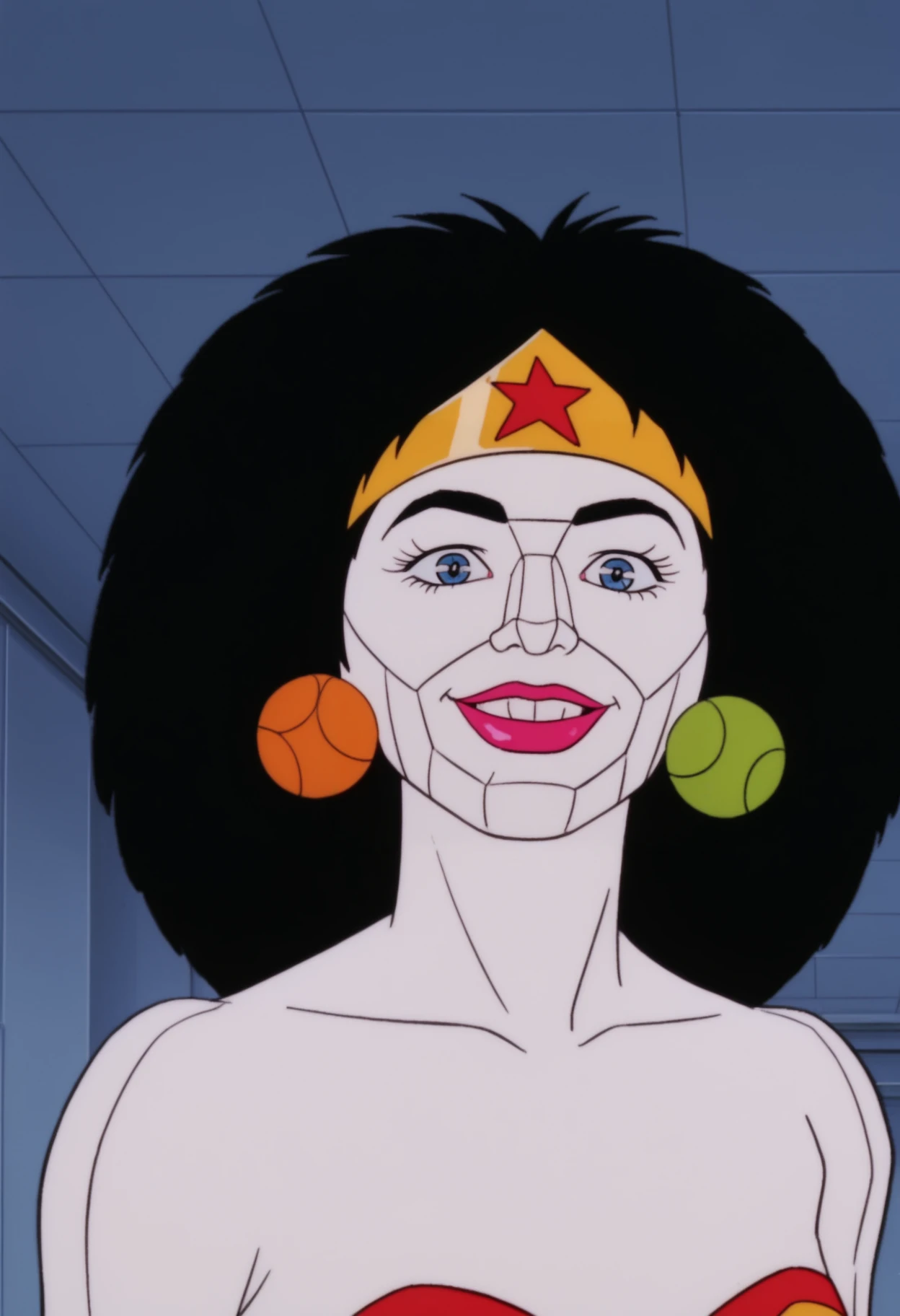 COMMISSION-Bizarro Wonder Woman-Super Friends-IL IL