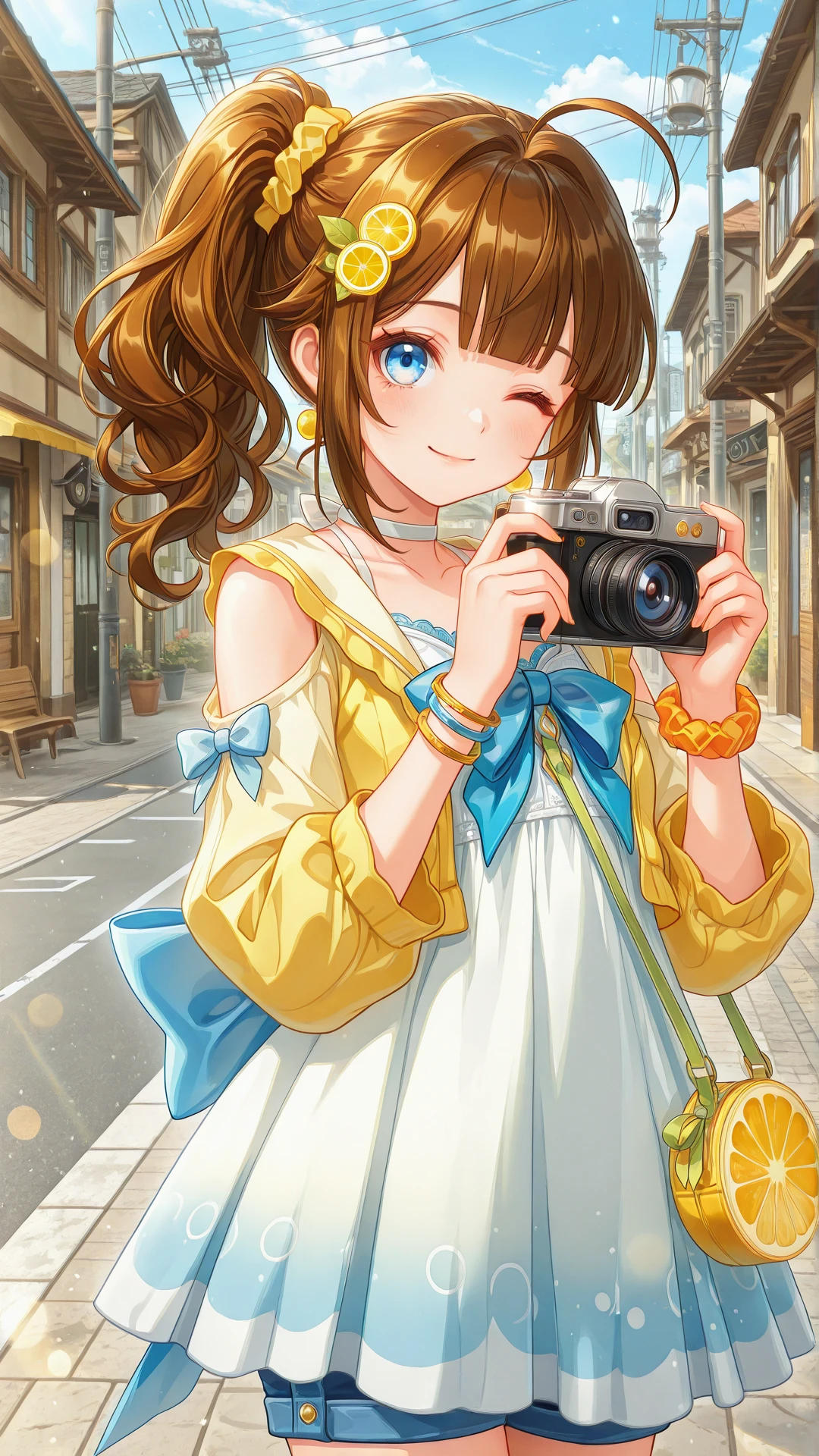 Genshin Impact Miliastra Wonderland-Salted Lemon Fizz | 千星奇域-冰柠盐饮 v1.0 illust