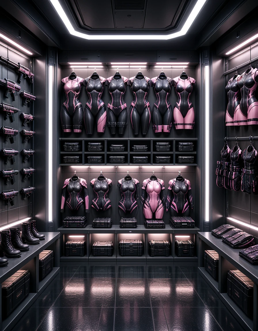 sci-fi heroine armory dressing room v1.0