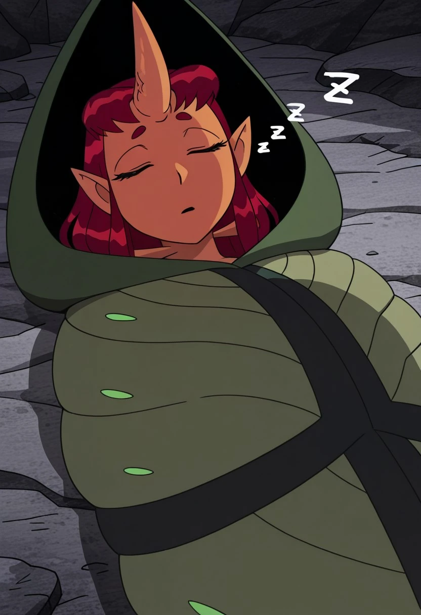 Starfire cocoon - Teen titans V2