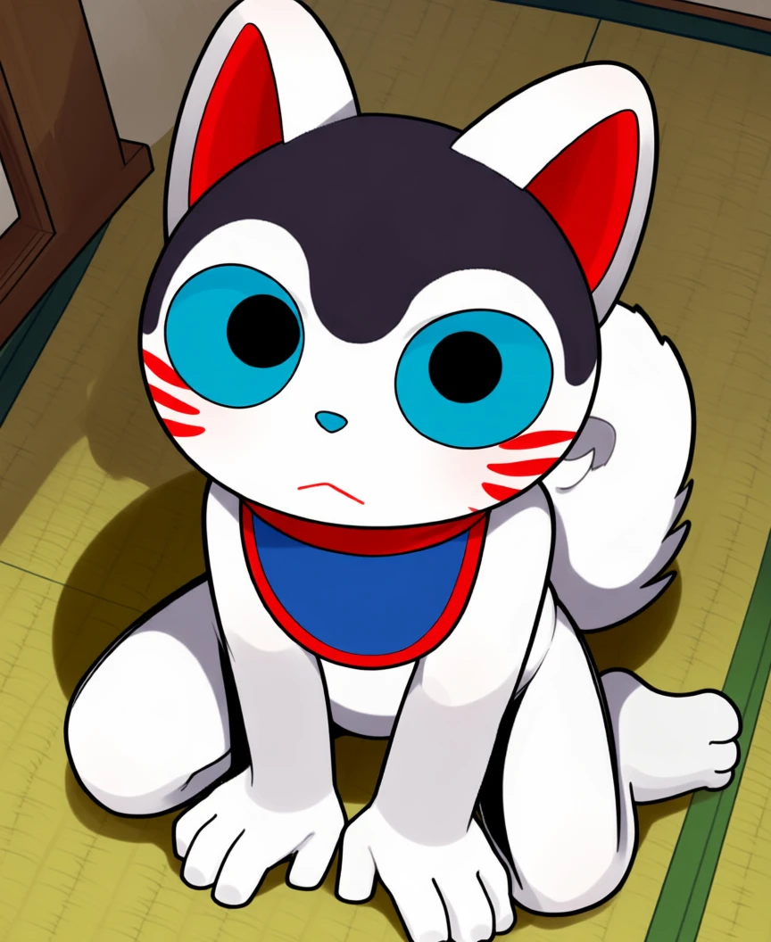 犬張子 Japamese-style dog figurine made of paper v1.0