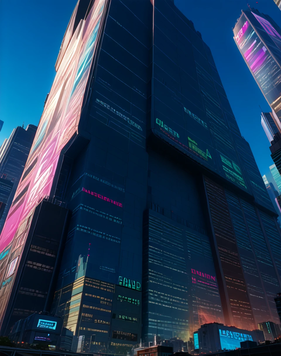 Anime Cyberpunk (Buildings) (Architecture) (Pony) (AD) v1.0