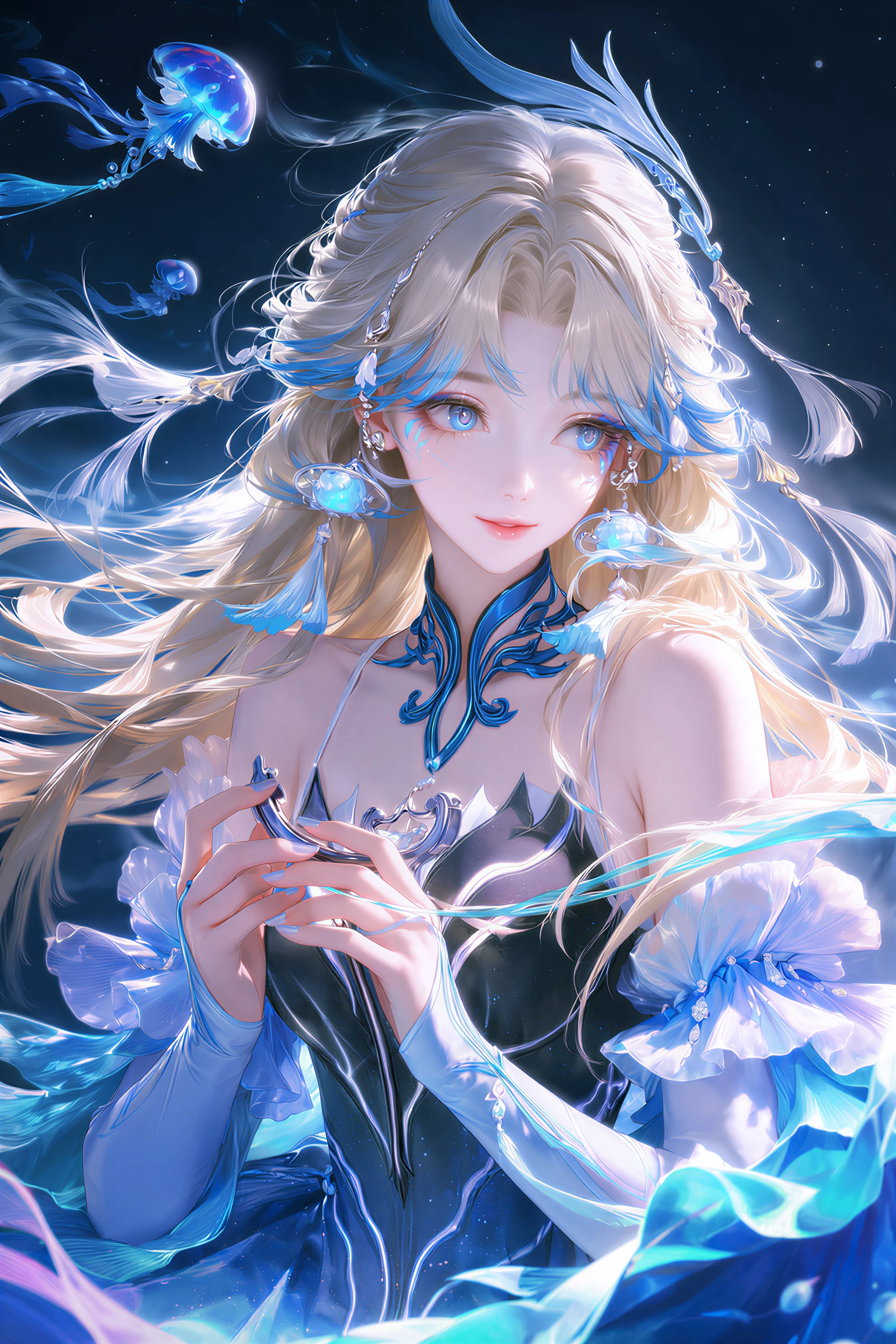 王昭君“长夜焕生" 王者荣耀 | Wang Zhaojun’s skin "“Changye Huansheng" from Honor of Kings v1.0 Anima