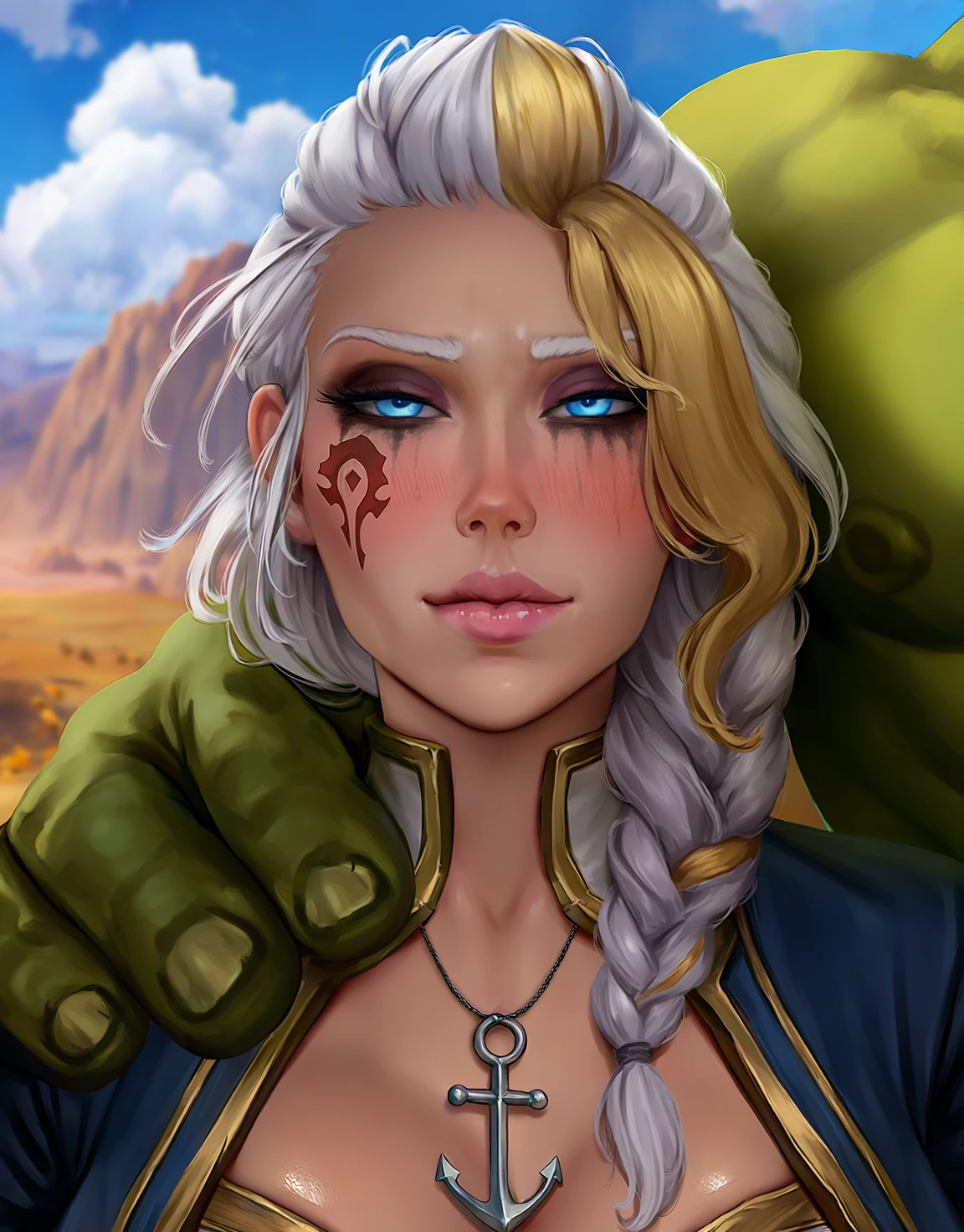 Horde tattoo concept. Orced. Anima. Anima 1.0