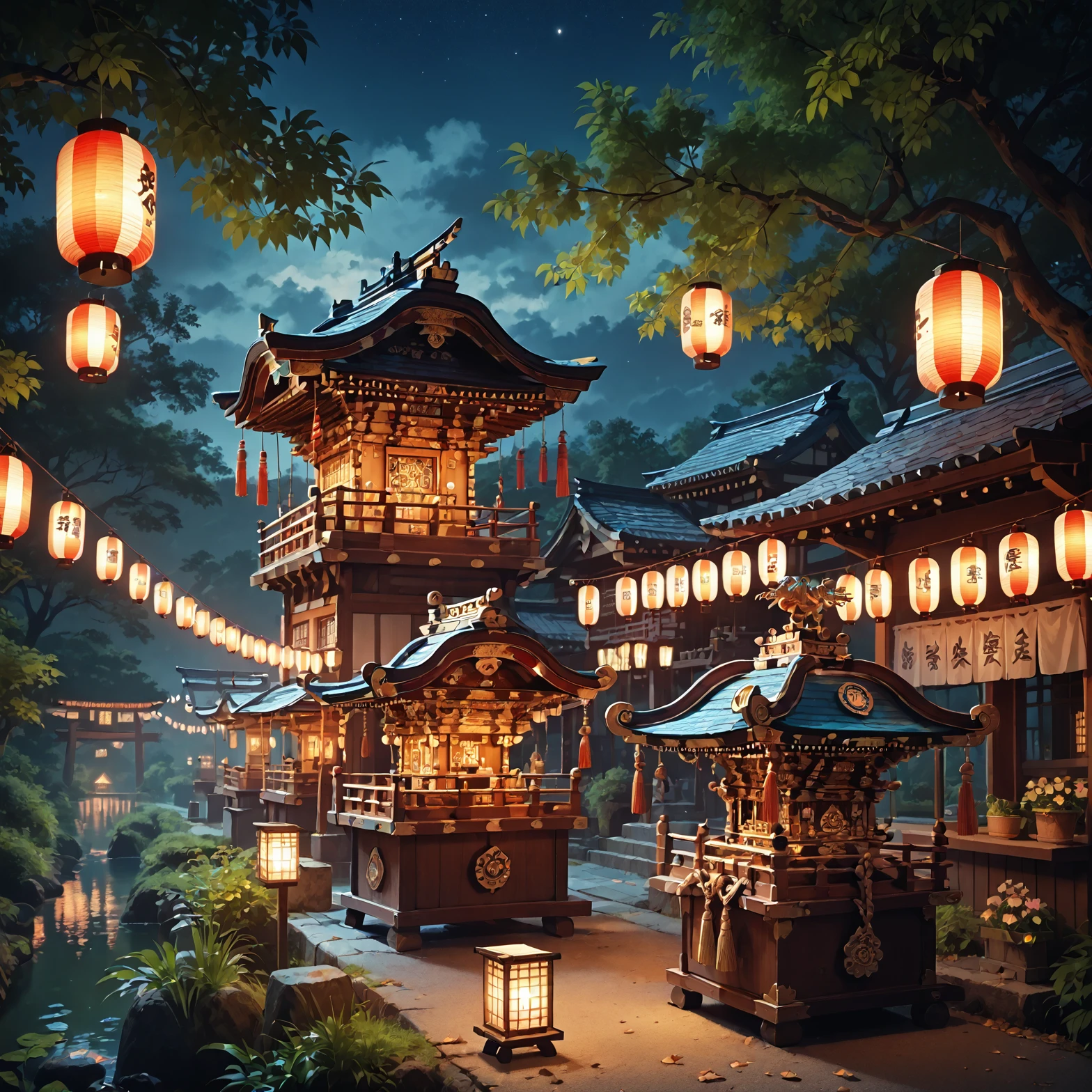 🌸🏮🎇Four Seasons Matsuri🍁🌨️🏔️ (Pony) V1