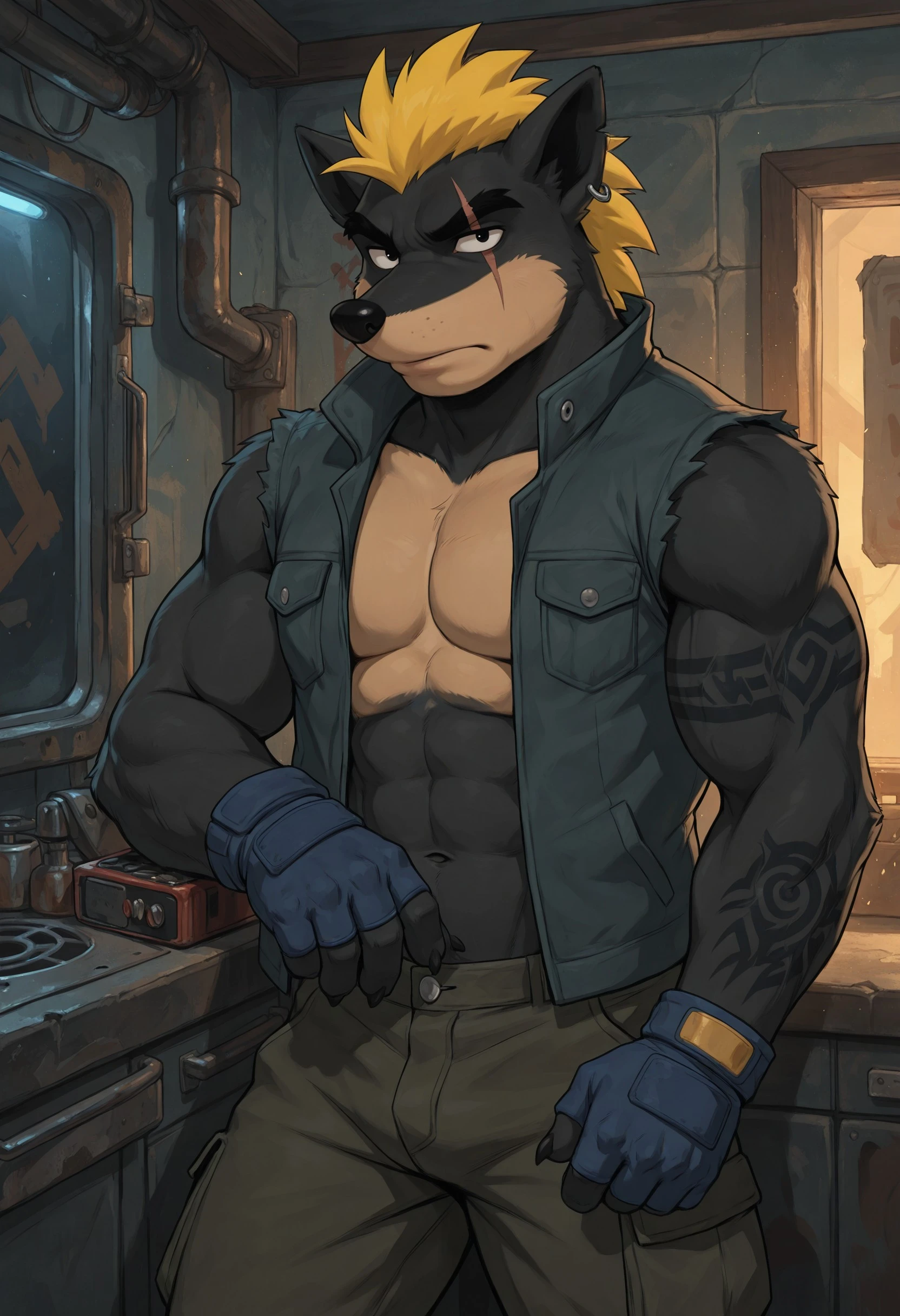 Slash bandicoot Illustrious