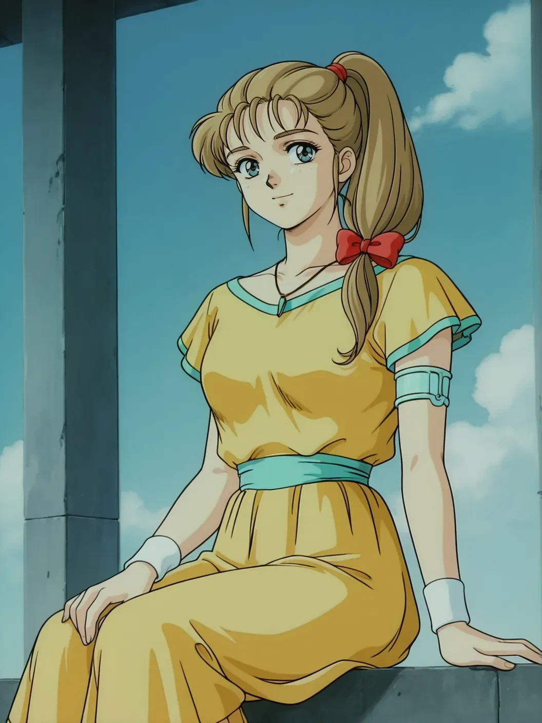 High Ponytail Mob Girl - Reyon Densetsu Flair(リヨン伝説フレア)/Legend of Lyon Flare Episode 2 Illustrious