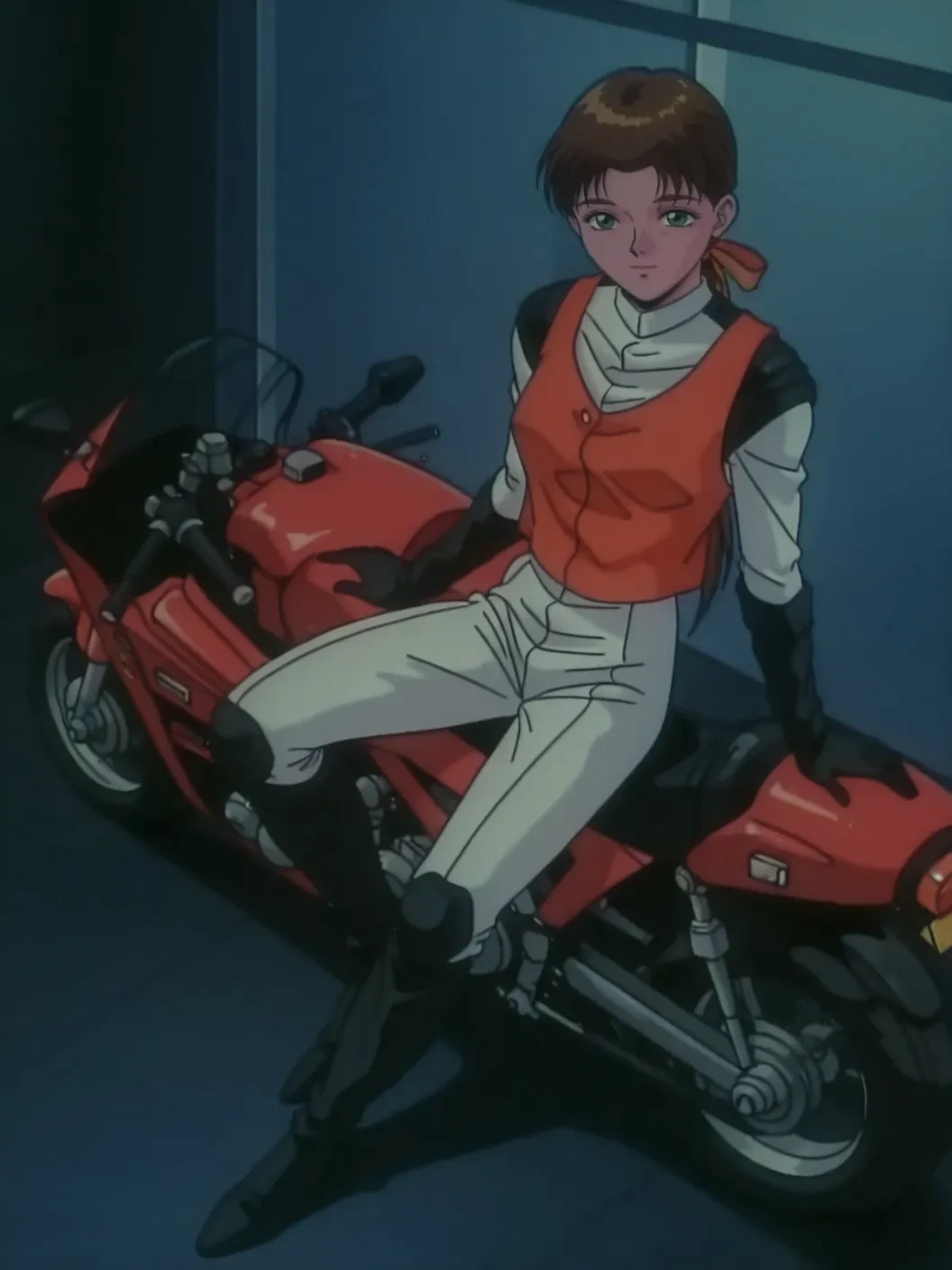 Low Ponytial Motorcyclist - Youjuu Kyoushitsu Gaiden(妖獣教室外伝)/Demon Beast Resurrection v1.0