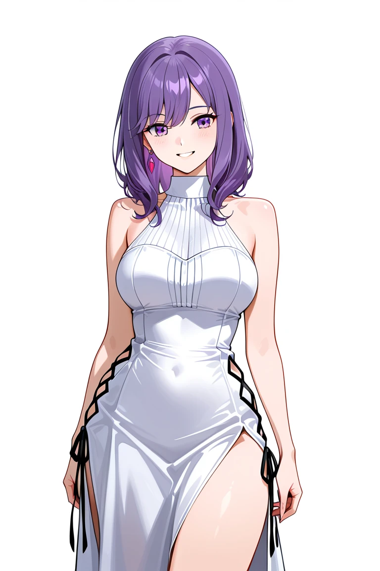 Women's clothing - dress with side slits V1