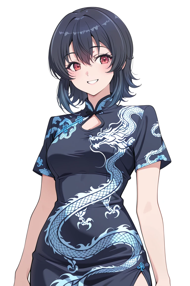 Women's clothing - Short Chinese dress V1