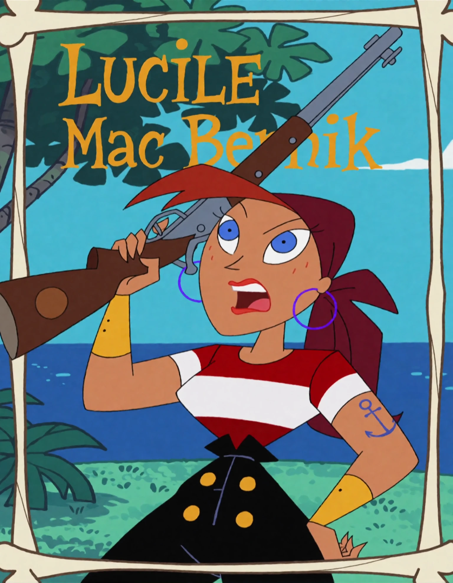 Lucile Mac Bernik - Famille Pirate Krea2