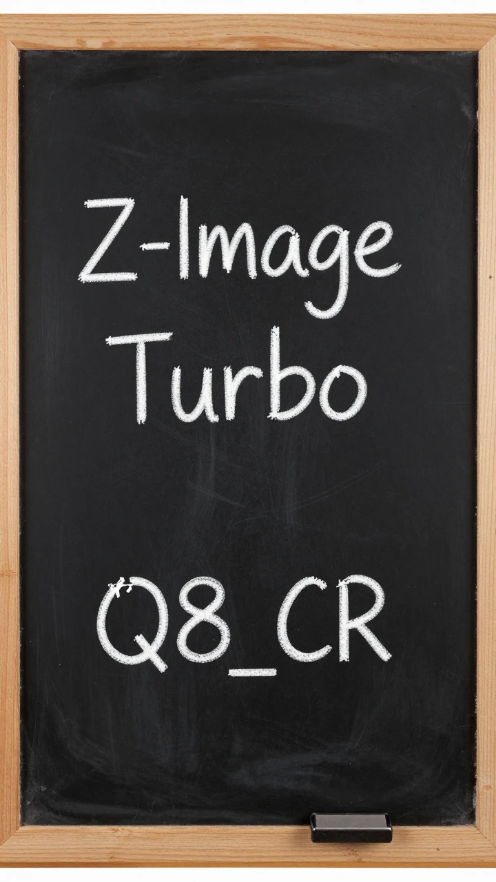 Z Image Turbo Q8_QR GGUF v1.0