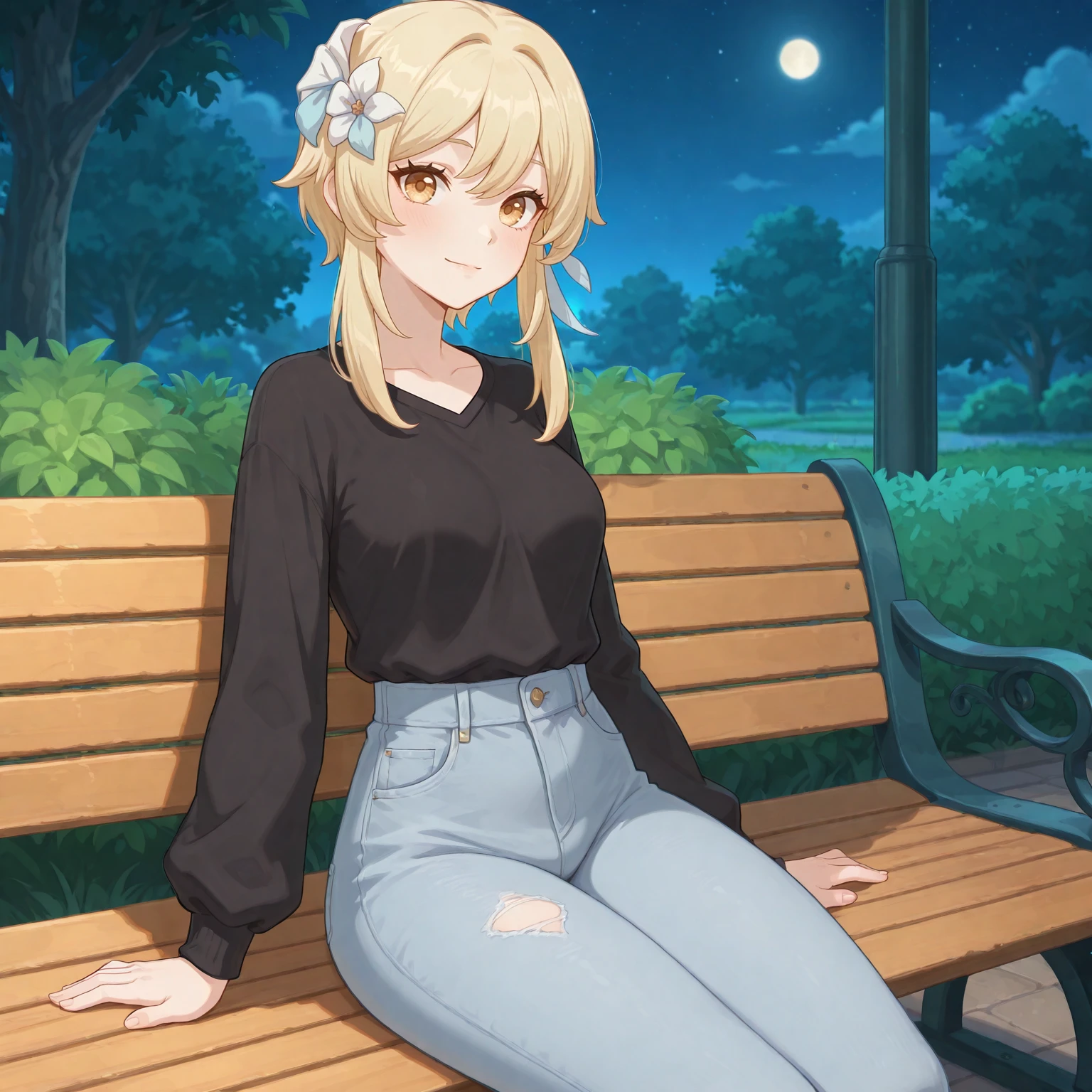 Lumine Genshin Impact v1.0 Illustrious