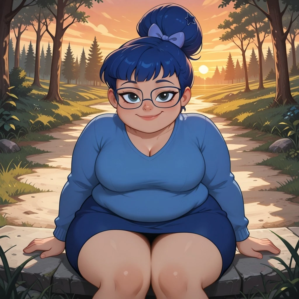 Blueberry Cupcake (OC Character) Illustrious