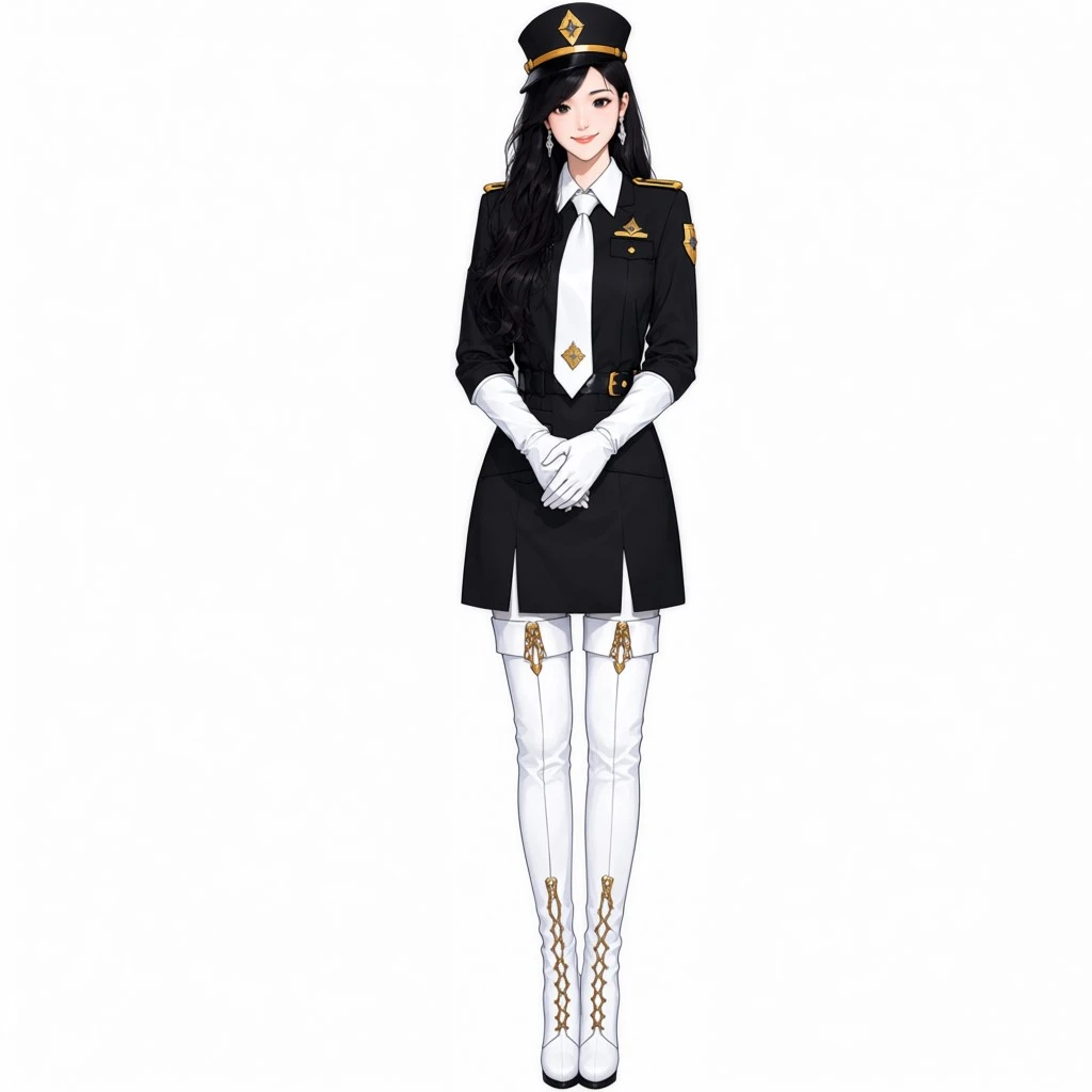 DT killer army 　が好きな軍服白ストッキング白ブーツ/ knmp_057_army V1