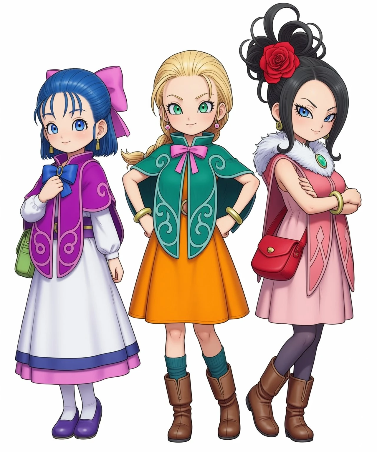 ビアンカ・フローラ・デボラ（ドラゴンクエスト　モンスターズ４）/ Bianca,Flora,Deborah  (Dragon Quest Monsters4) anima_v1.00