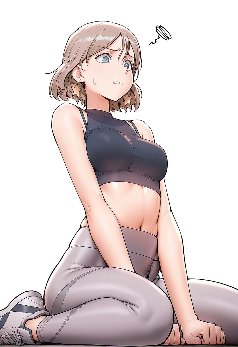 Brown-Haired Gym Member | Sexercise V1 | Illustrious