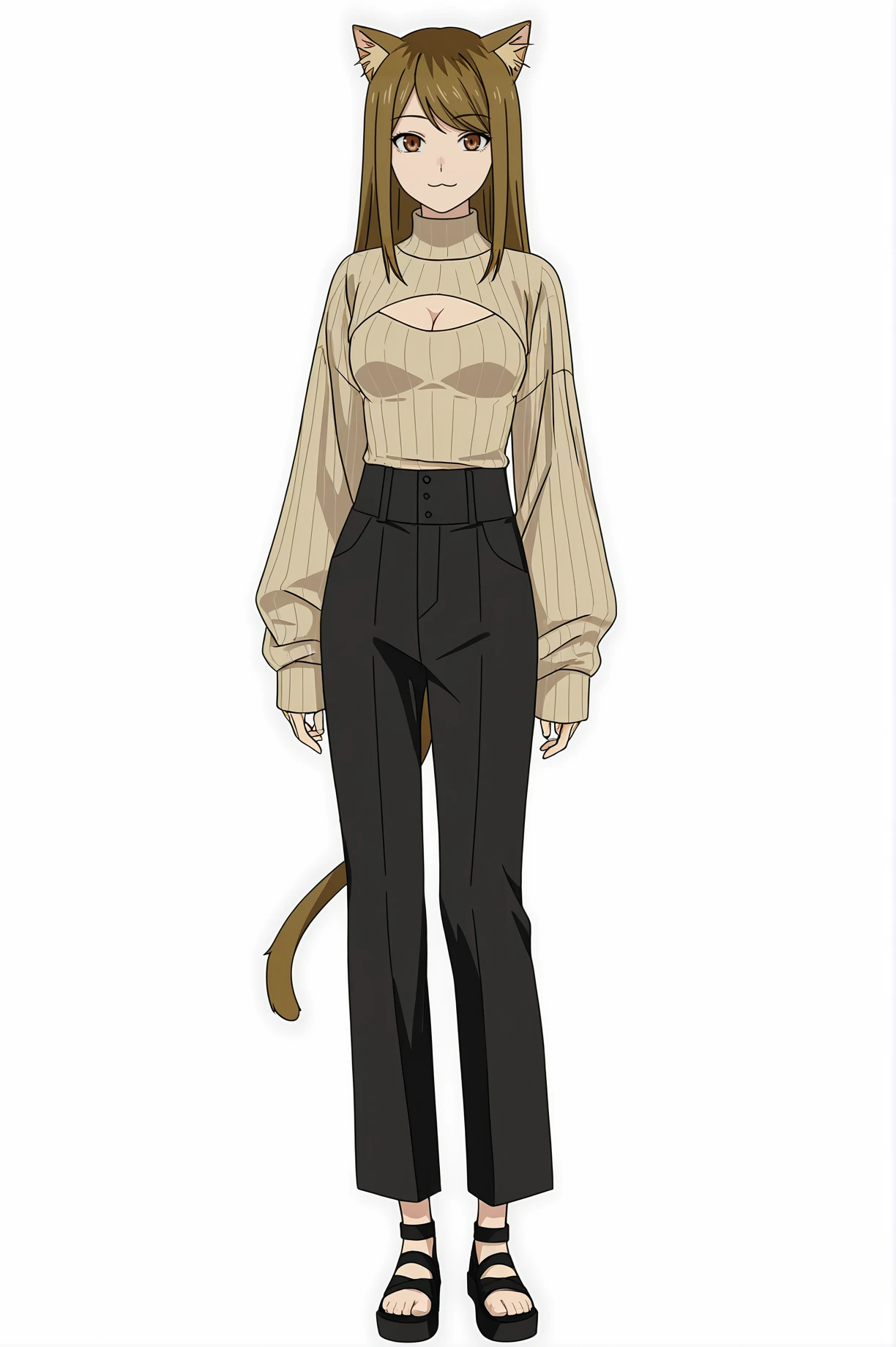 Chainsmoker Cat_Kaoruko Nishi丨ヤニねこ_カンサイねこ丨尼古喵喵_关西猫 v1.0