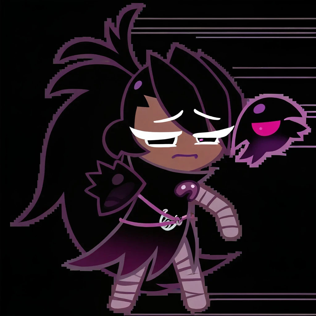 Black Raisin Cookie (Cookie Run: Kingdom) V3 Black Raisin CookieV3