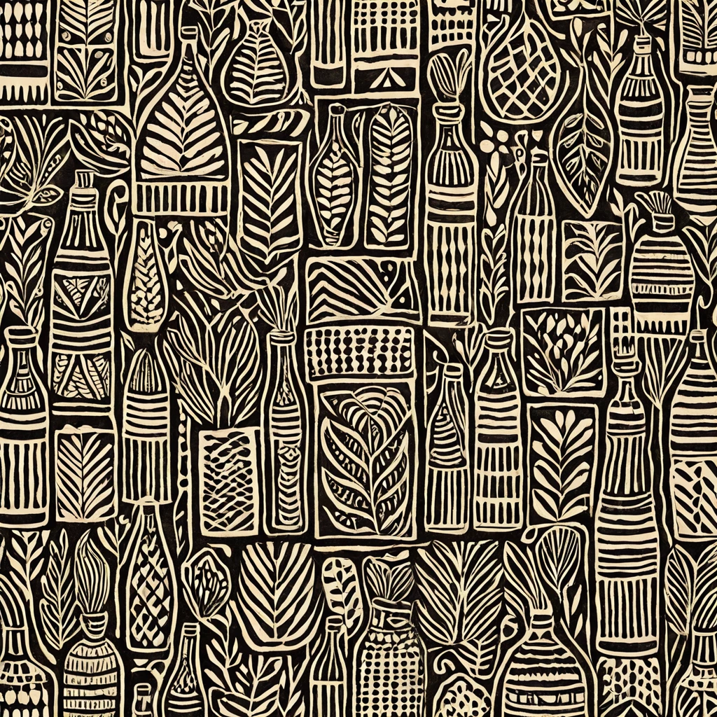 Block Print Pattern — Art Style (SDXL LoRA) v1.0