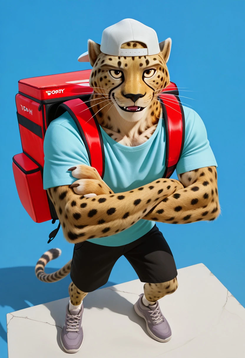 Delivery Cheetah Boy (Sony's Goat film x DoorDash) LORA MODEL V1