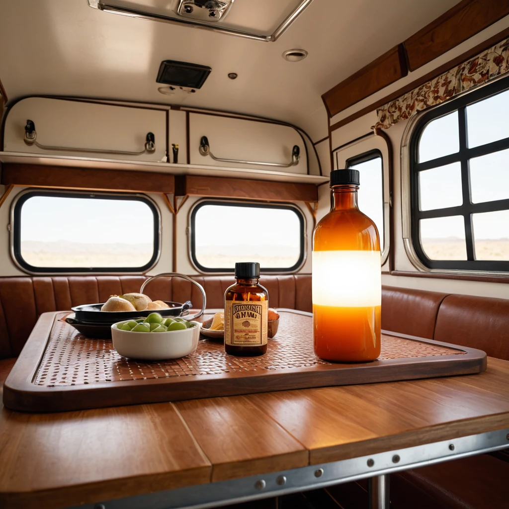 Vintage Travel Trailer — Lifestyle Scene Backdrop (SDXL LoRA) v1.0