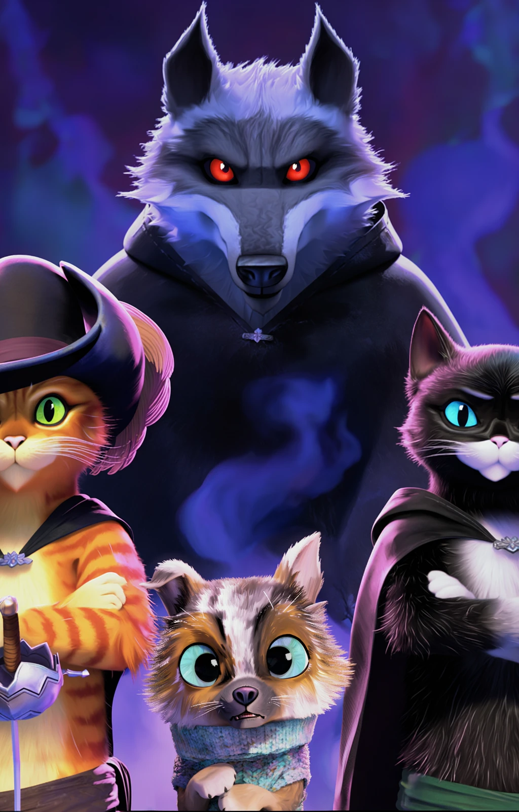 Puss in Boots: The Last Wish All in one Characters pack + Style (Anima) v1.0