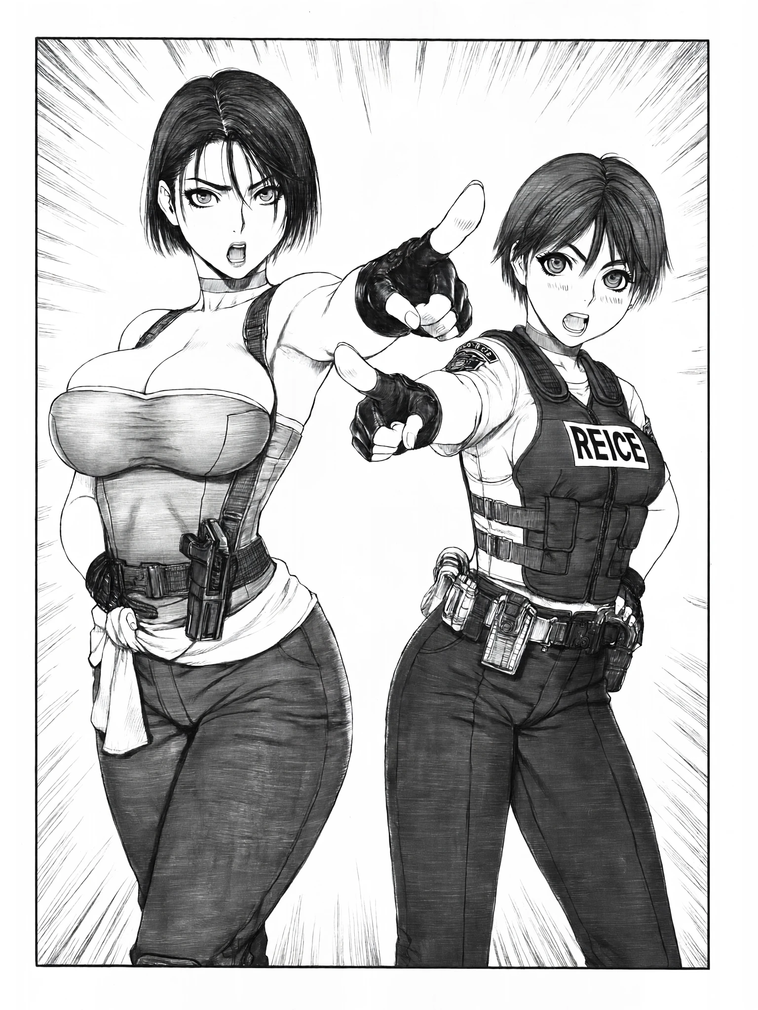 [Tsukasa Jun] Biocube (Resident Evil) Doujin Style Anima v1.0