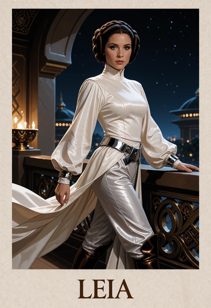 Princess Leia Organa - Star Wars Comics | Krea2 v1.0