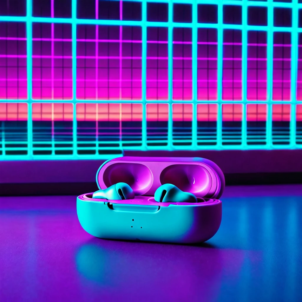 Tech Neon Grid - Product Photography (SDXL LoRA) v1.0