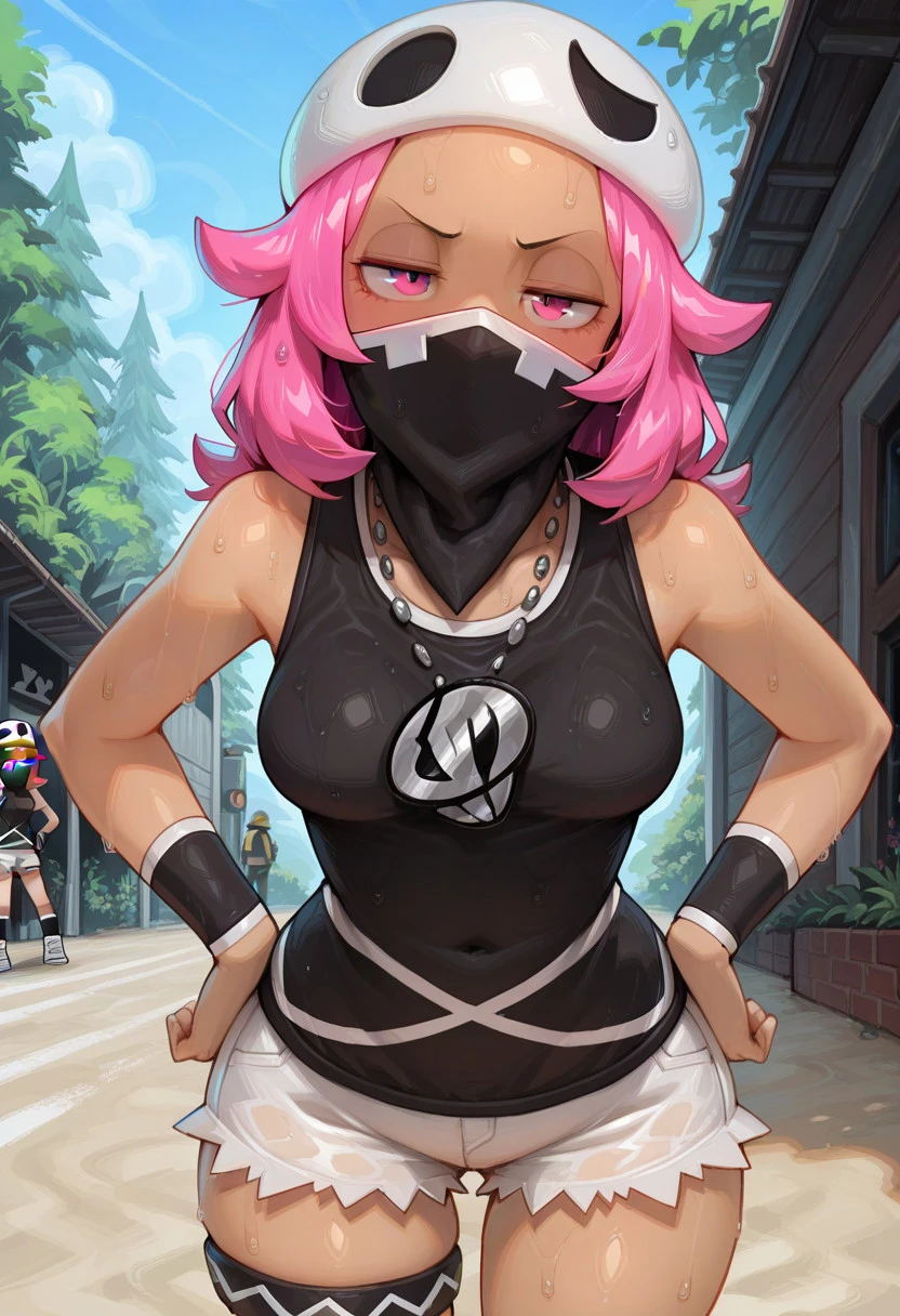 Female Skull Grunt - Pokemon Sun and Moon V1