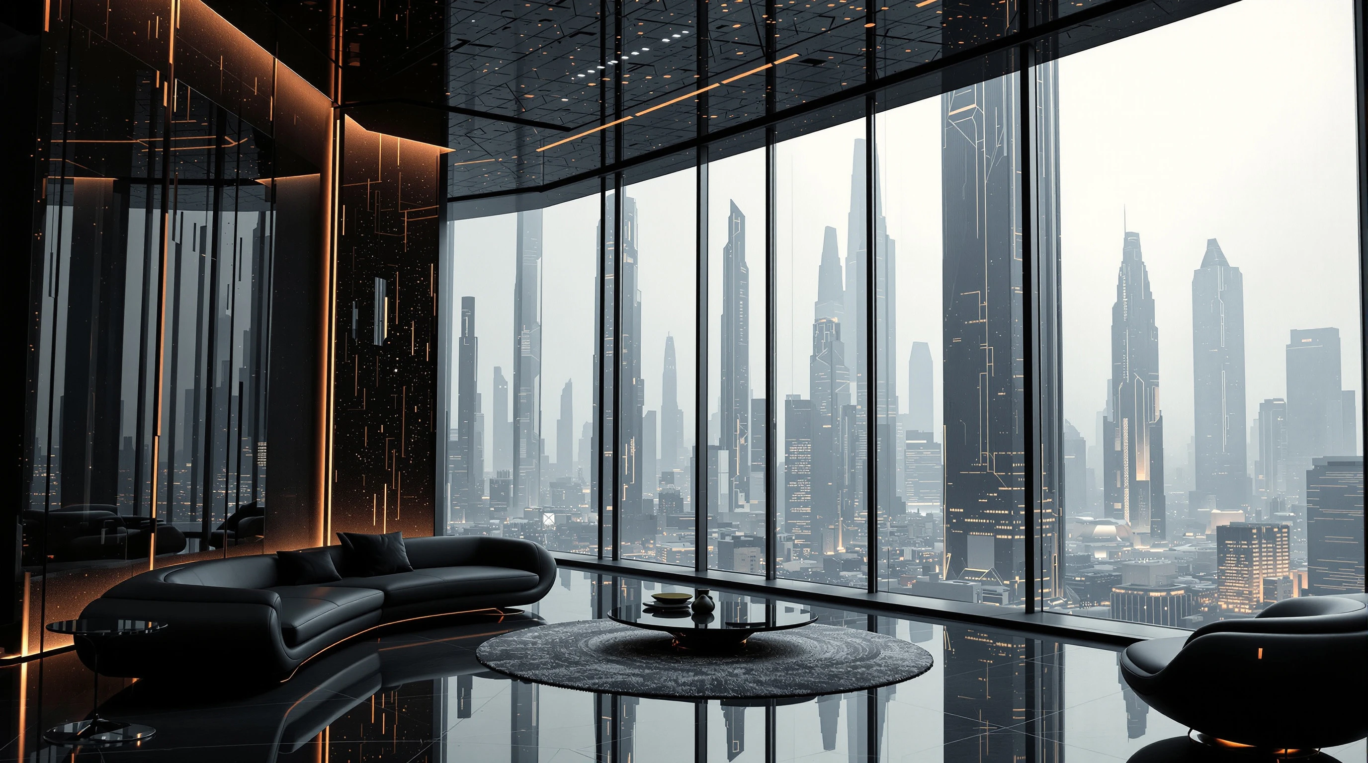 Dystopian Future Interior (Architecture) (Buildings) (Flux) (AD) V1