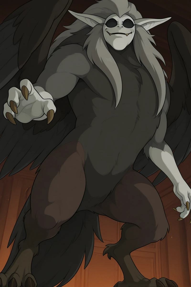 Eda (Owl beast form) - The Owl House - Illustrious v1.0