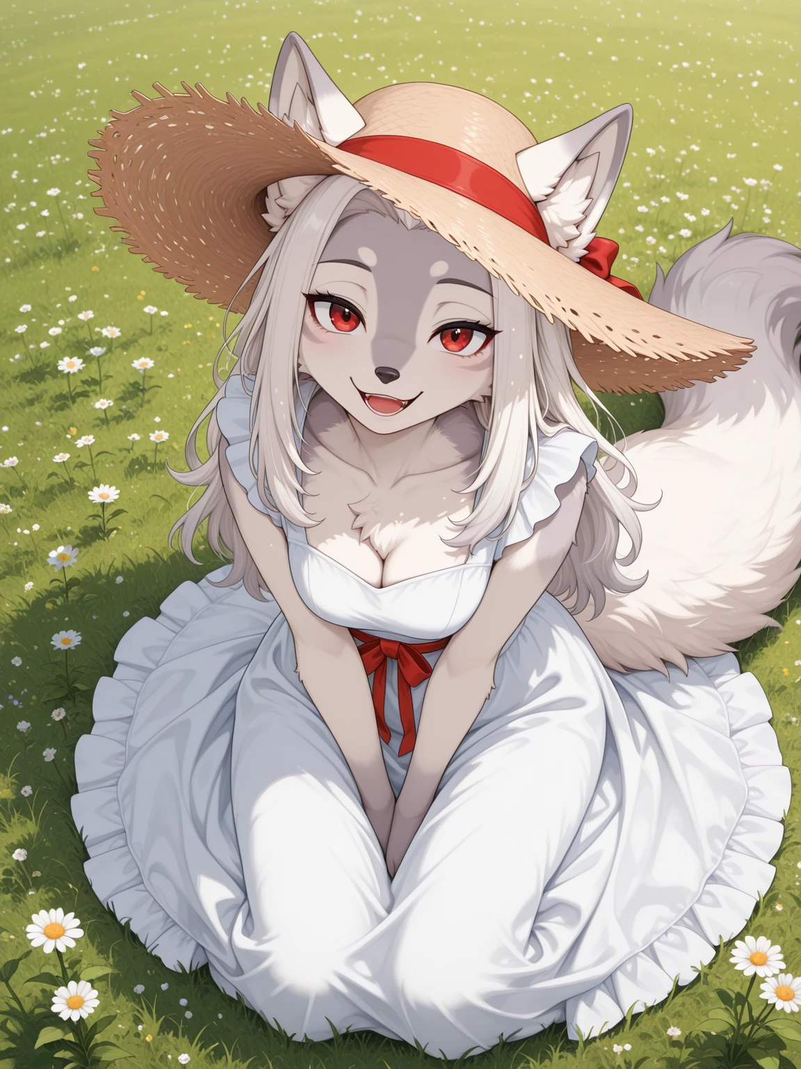 白狼-阴阳师/hakurou_(onmyoji)-LoRA-光辉illustrious v2.0