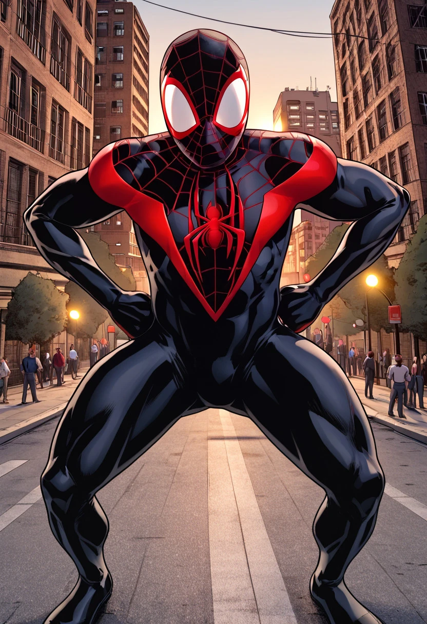 Miles Morales "2011" Suit (Marvel Comics Ultimate Spider-Man) [ILXL/PONYXL] Pony V2.0