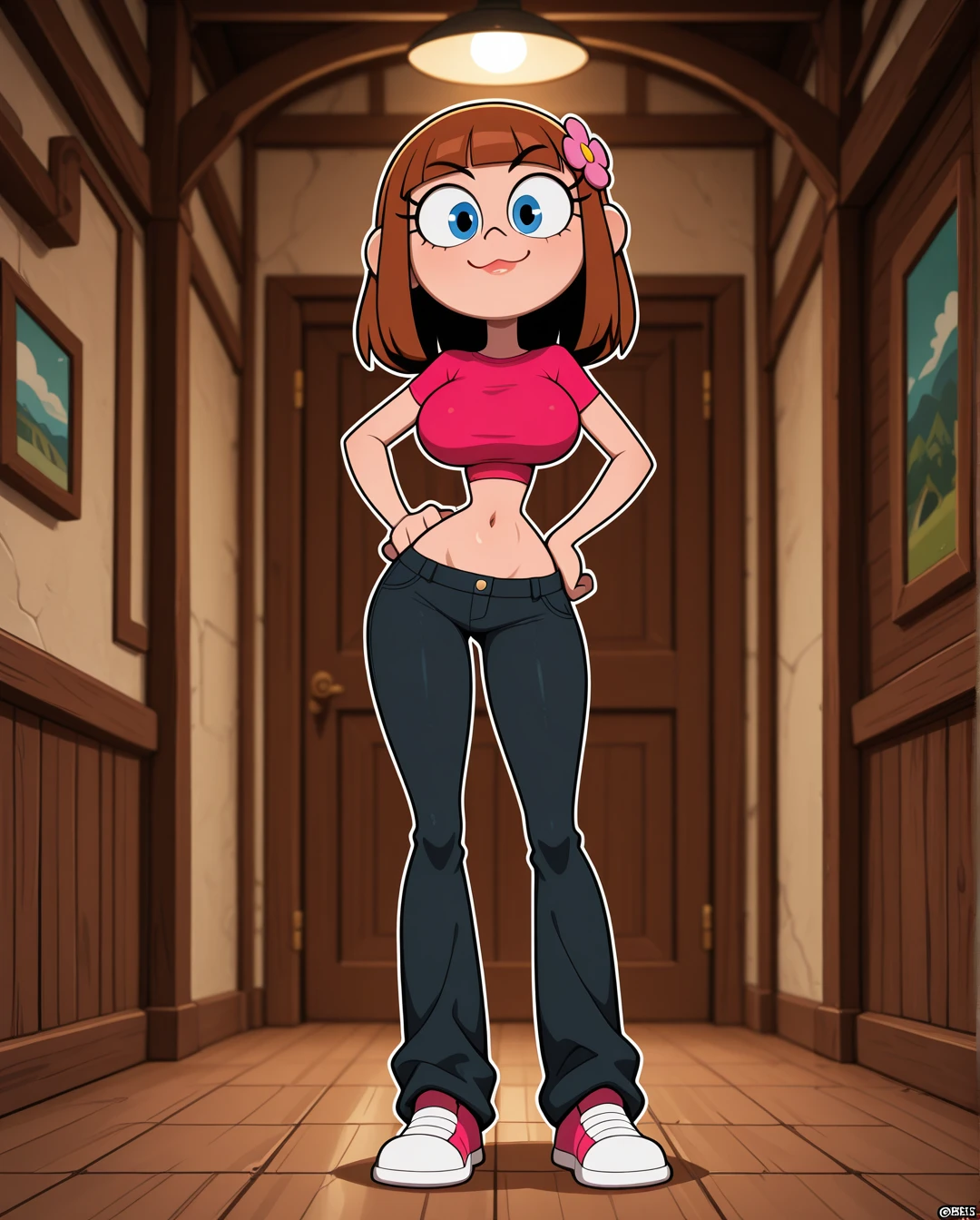 Cartoon Pinup Style V1