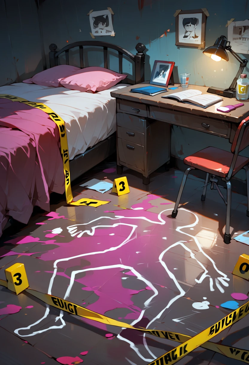 Chalk Outline (Crime Scene) Empty line 1.0