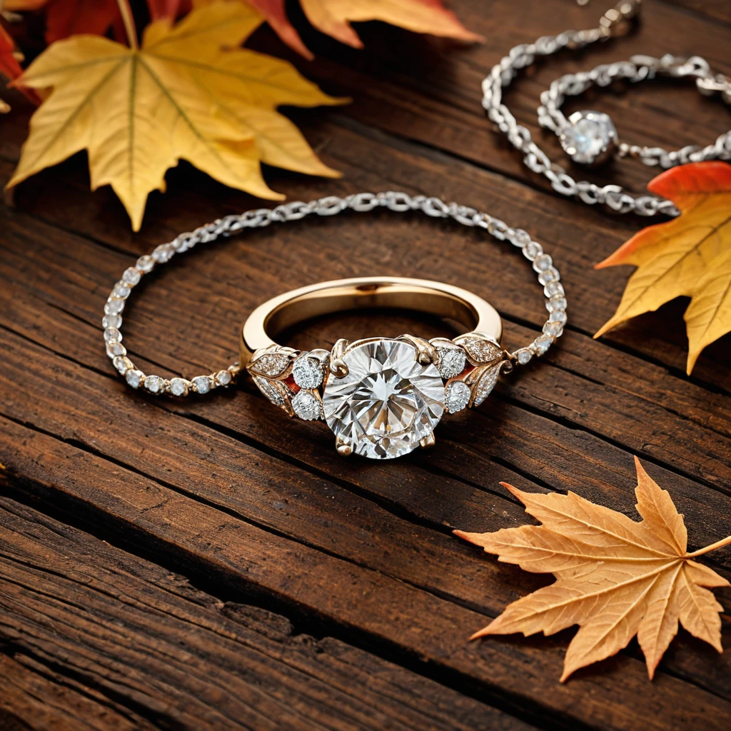 Autumn Leaves V3 — Jewelry Product Photography (SDXL LoRA) v1.0