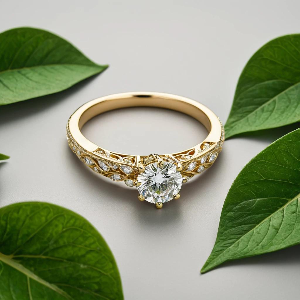 Botanical Green V2 — Jewelry Product Photography (SDXL LoRA) v1.0