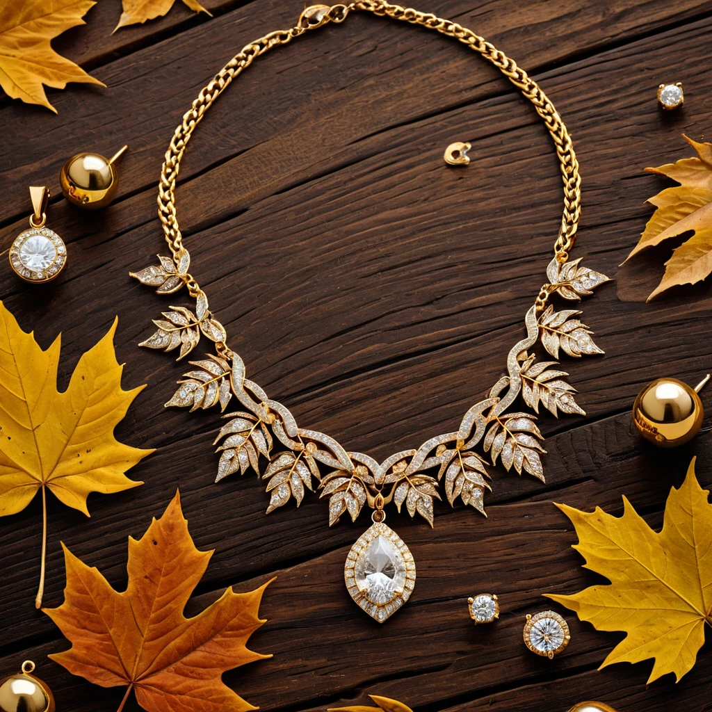 Autumn Leaves V4 — Jewelry Product Photography (SDXL LoRA) v1.0