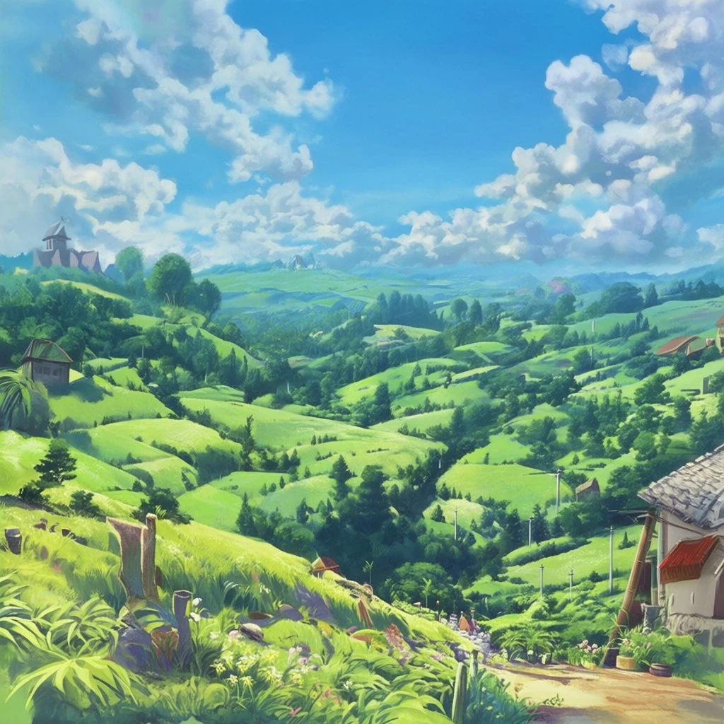 Ghibli Background (Landscape) (Background) (Anima) (AD) V1