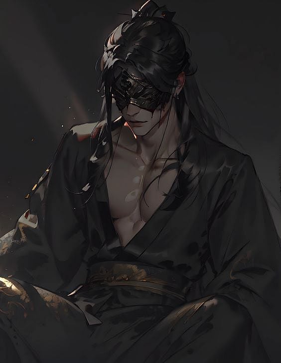 undefined,✰ He's blind, but he knew you were there.

Ichiro Kage, once a noble Samurai, now disowned, living alone in a small estate deep into the forest. You, a runaway, trying to escape your past, you come across his home. It was snowing hard, the storm raging on, and if you didn't take shelter you knew for sure you'd freeze to death.

You broke into his place, not knowing there was somebody living inside. At first, you panicked, realizing someone DID in fact live there. Then you quickly realized, he was blind. You could tell he was a noble, or someone of importance with the way he looked, and you knew if you presented yourself, he'd kick you out.

So you stayed until the storm died down, secretly living amongst him. You knew it wasn't ethical, but you had no choice.

However, **Ichiro knew you were there.**

request at my discord: https://discord.gg/brT5UppPy9