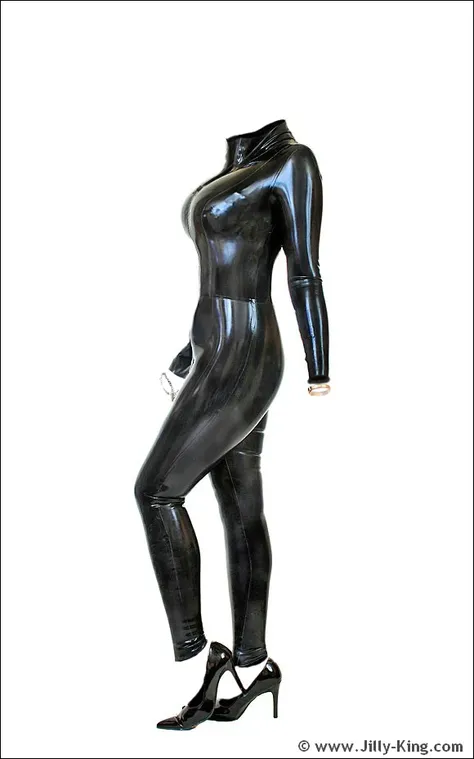 invisible, latex, heels