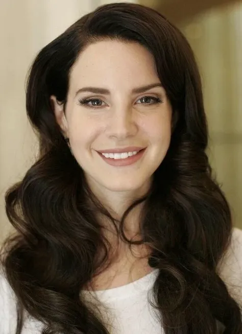 a close up of a woman with long hair smiling at the camera, lana del rey, a portrait of lana del rey, headshot profile picture, yael shelbia, winona ryder, beautiful and smiling, jen atkin, beautiful jewish woman, kaya scodelario, headshot photo, beth harmon, jennifer wuestling, gorgeous female alison brie, gorgeous woman